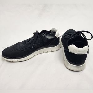 Vionic Black Lace Up Sneakers Fresh Joey Nubuck Size 7.5
